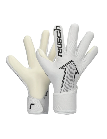 Reusch fastgrip silver junior blanco
