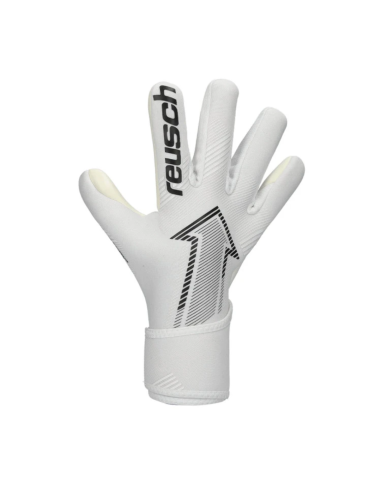 Reusch fastgrip silver junior blanco