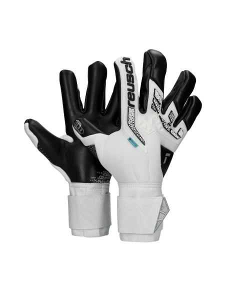 Reusch attrakt freegel fusion goaliator blanco negro