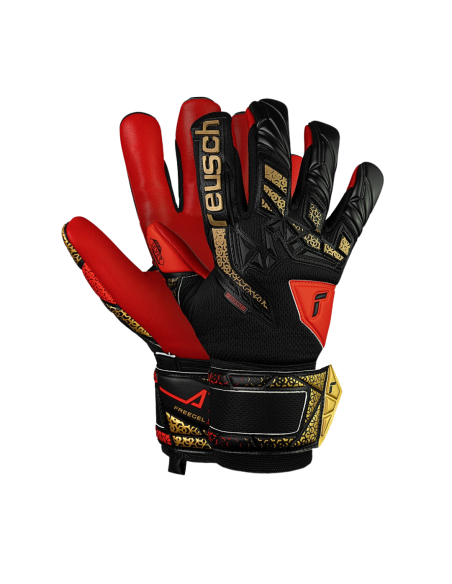 Reusch attrakt freegel silver junior negro