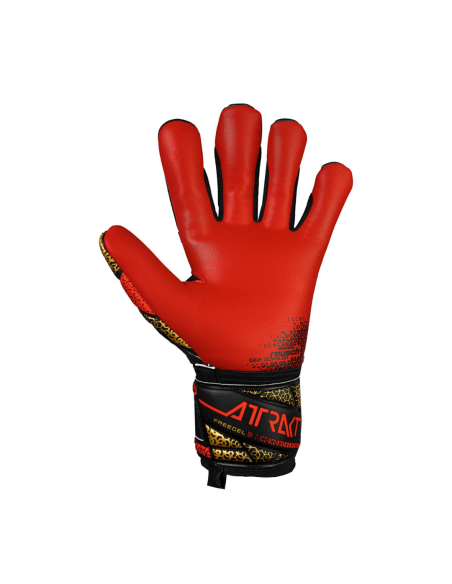 Reusch attrakt freegel silver junior negro