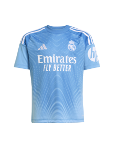 Adidas camisa portero real madrid azul 25 26