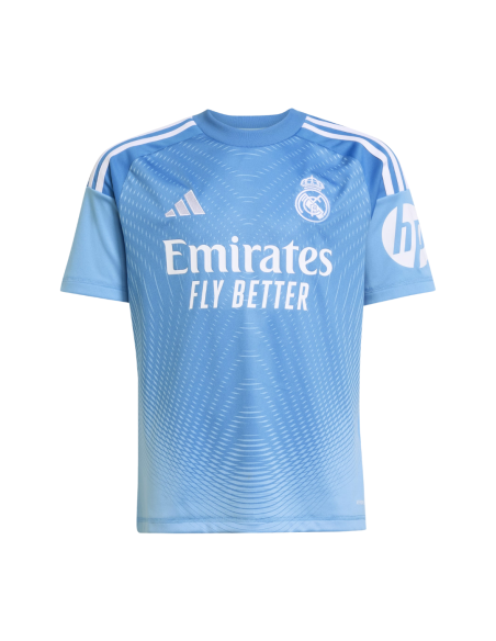 Adidas camisa portero real madrid azul 25 26
