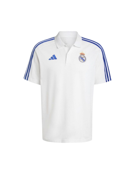 Adidas real dna polo blanco azul 25 26