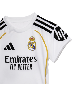 Adidas 1ºequipacion kit h baby real madrid 25 26 2