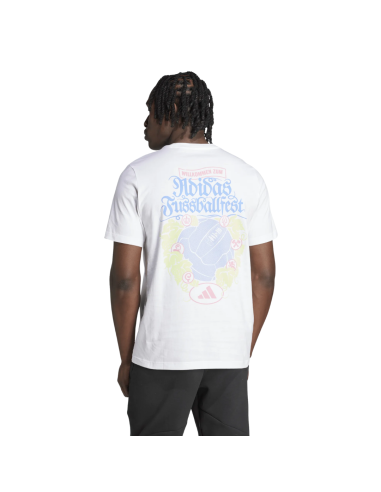 Adidas camiseta wiesn g t blanco