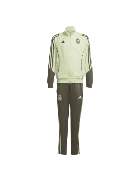 Adidas real tk suit y verde junior 25 26
