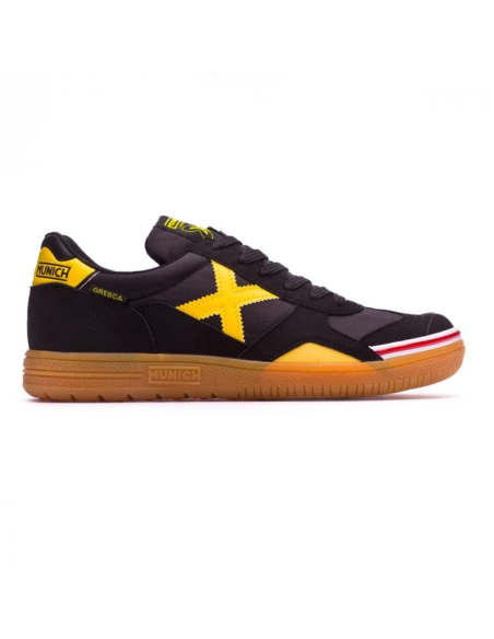 Munich indoor gresca 02 negro amarillo