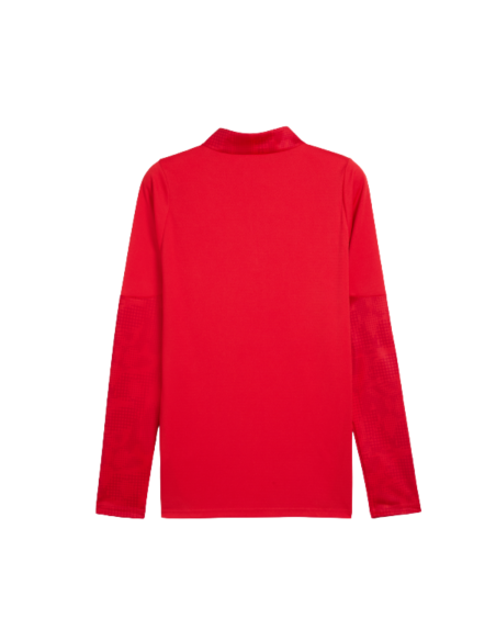 Puma sudadera entrenamiento milan rojo 25 26