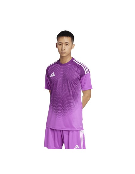 ADIDAS CONJUNTO MANGA CORTA PORTERO T25 VIOLETA