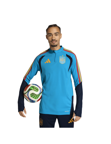 Adidas Sudadera Tr Top Azul España 26