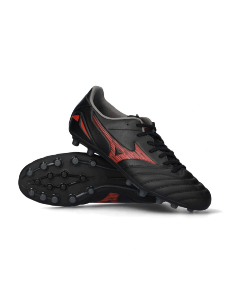 MIZUNO MORELIA II PRO AG NEGRO/ROJO