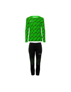 Uhlsport Conjunto Portero Verde fluor Jr