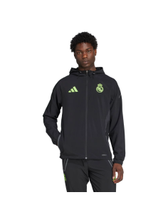 Adidas Chaqueta Pre Real Madrid Negro 2