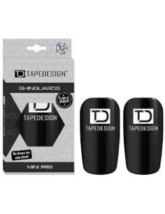 Tapedesign Espinilleras Mini Pro Negro