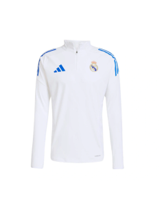 ADIDAS SUDADERA TR TOP REAL MADRID BLANCO 25/26
