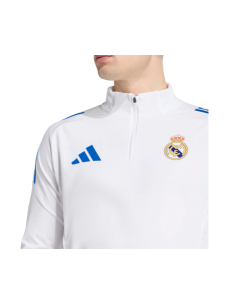 ADIDAS SUDADERA TR TOP REAL MADRID BLANCO 25/26 2