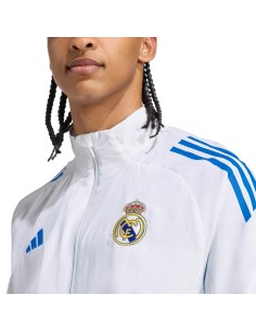 ADIDAS CHAQUETA REAL MADRID BLANCO 25/26 2