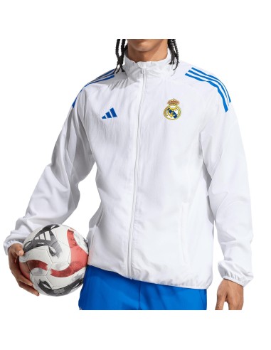 ADIDAS CHAQUETA REAL MADRID BLANCO 25/26