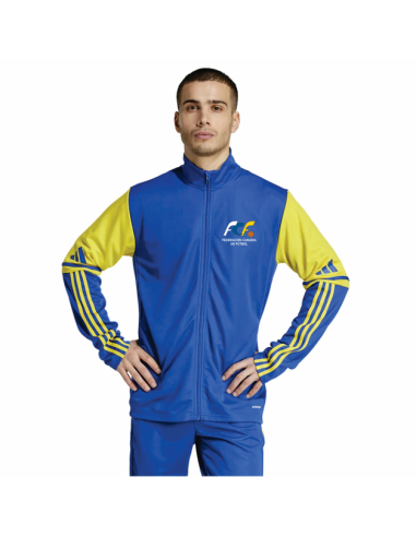 Adidas SQ25 Chaqueta Junior Paseo SELECCION CANARIA