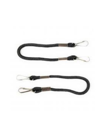 Zastor Cordon Silbato Corto Negro