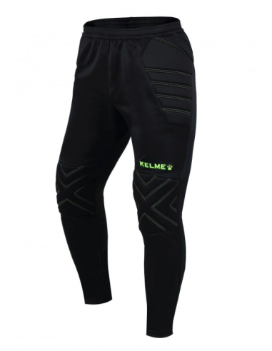 KELME PANTALON LARGO NEGRO-LIMA