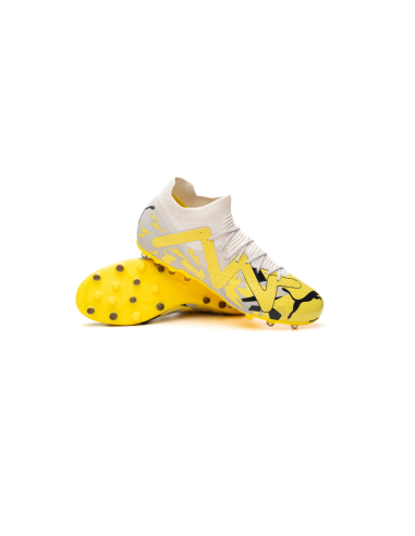 PUMA FUTURE MATCH MG GRIS/AMARILLO