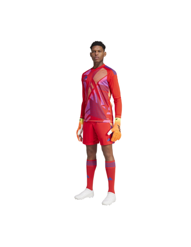 CONJUNTO ADIDAS PORTERO ROJO T24 JR