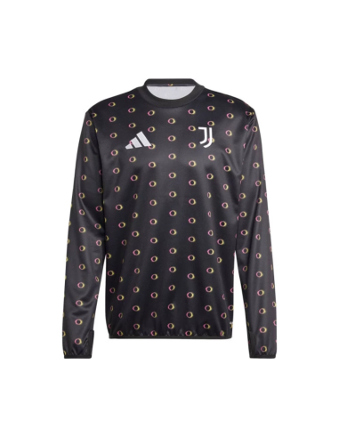 ADIDAS JUVE SUDADERA PRE WTP NEGRO