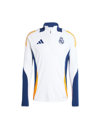 ADIDAS SUDADERA REAL MADRID 24/25 BLANCO