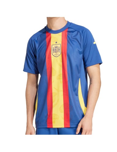 ADIDAS CAMISA ESPAÑA PREMATCH MARINO