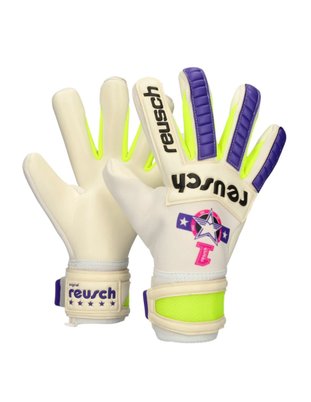 REUSCH GUANTE LEGACY PRO AM SILVER BLANCO VIOLETA