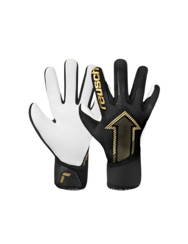 REUSCH FASTGRIP SILVER JUNIOR NEGRO