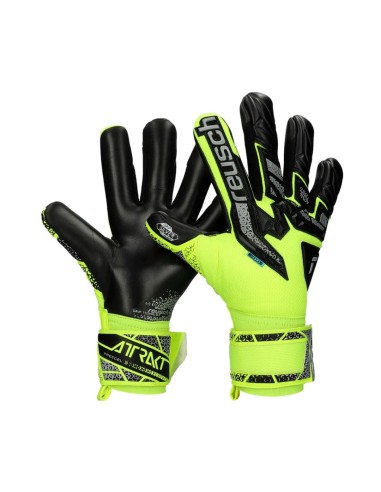 REUSCH ATTRAKT FREEGEL SILVER AMARILLO NEGRO