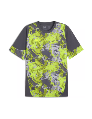 PUMA CAMISA INDIVIDUALCUP GRIS/AMARILLO