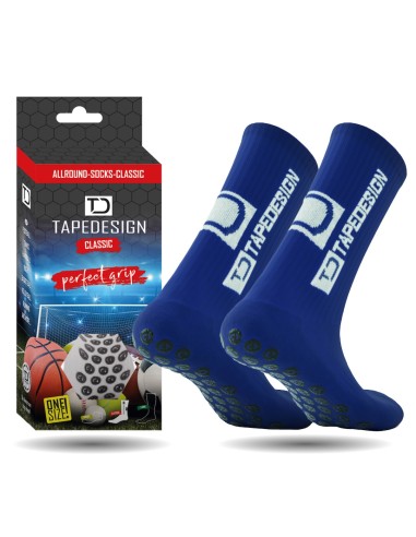 TAPEDESIGN CALCETIN ANTIDESLIZANTE AZUL SENIOR