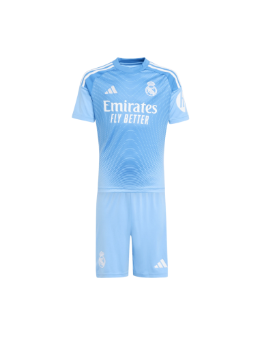 ADIDAS EQUIPACION PORTERO KIT JUNIOR REAL MADRID 25/26