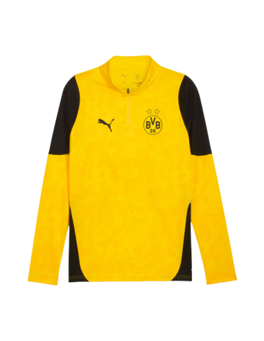 PUMA SUDADERA DORTMUND AMARILLO 25/26