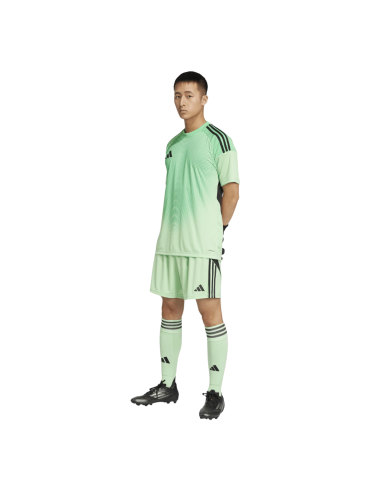 ADIDAS CONJUNTO PORTERA T25 MANGA CORTA VERDE FLUOR